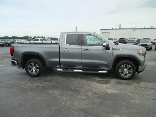 Satin Steel Metallic 2021 GMC Sierra 1500 SLE