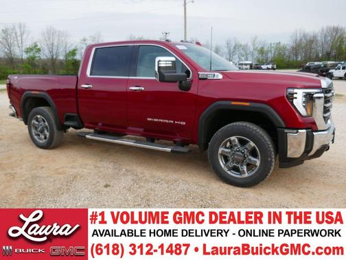 Volcanic Red 2026 GMC Sierra 2500 SLT