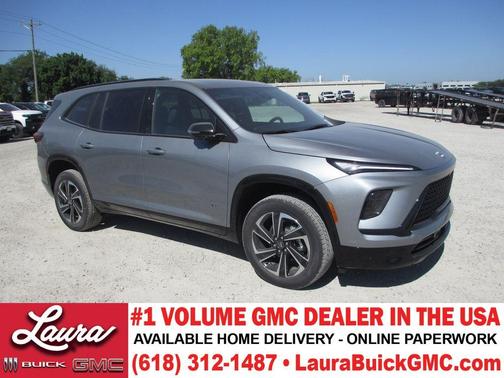 Moonstone Gray Metallic 2026 Buick Enclave Sport Touring