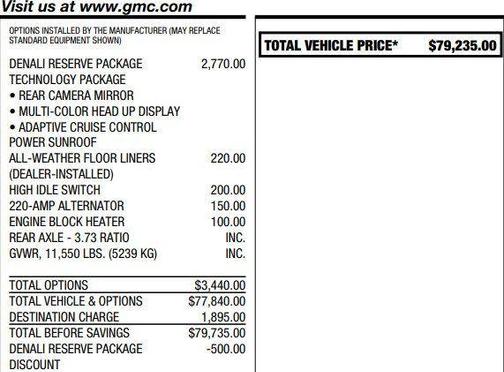 2024 GMC Sierra 3500 Denali