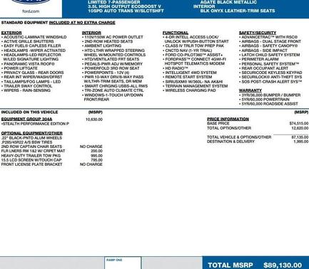 2024 Ford Expedition Max Limited