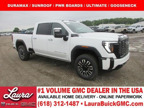 Summit White 2026 GMC Sierra 2500 Denali Ultimate