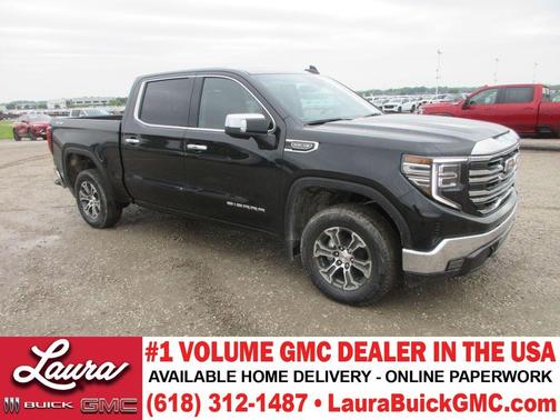 Onyx Black 2026 GMC Sierra 1500 SLT