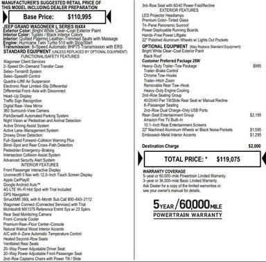 2023 Jeep Grand Wagoneer L Series III