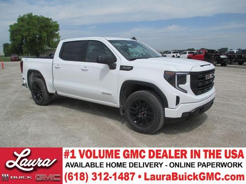 Summit White 2026 GMC Sierra 1500 Elevation