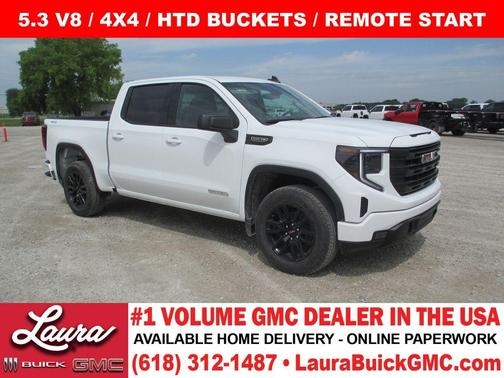 Summit White 2026 GMC Sierra 1500 Elevation