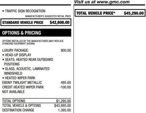 2024 GMC Acadia Elevation