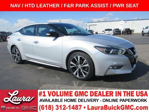 Brilliant Silver 2018 Nissan Maxima 3.5 SV