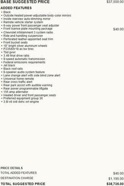 2019 Chevrolet Blazer Base w/3LT