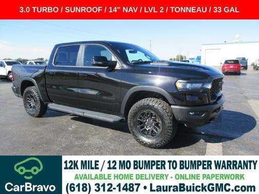 Diamond Black 2025 RAM 1500 Rebel