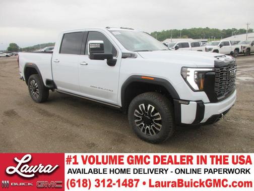 Glacier White 2026 GMC Sierra 2500 Denali Ultimate