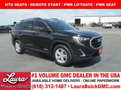 Ebony Twilight Metallic 2020 GMC Terrain SLE