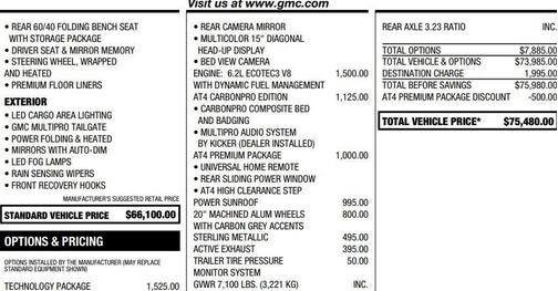 2024 GMC Sierra 1500 AT4