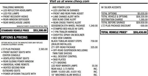 2020 Chevrolet Silverado 2500 LTZ