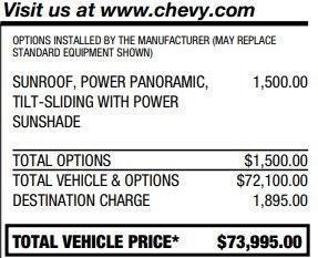 2023 Chevrolet Tahoe Premier