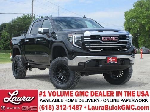 Onyx Black 2026 GMC Sierra 1500 SLT
