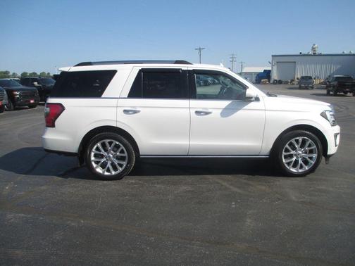 White Platinum Tri-Coat Metallic 2019 Ford Expedition Limited