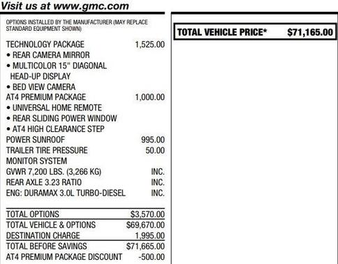 2024 GMC Sierra 1500 AT4