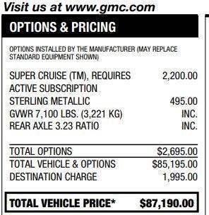 2024 GMC Sierra 1500 Denali Ultimate