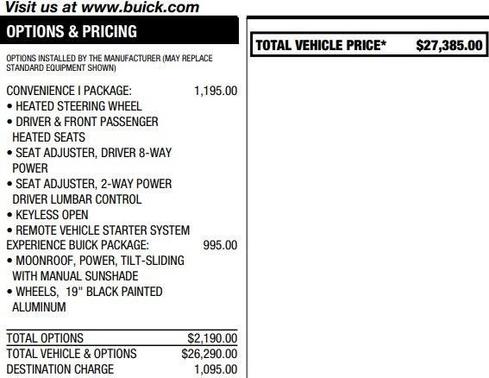 2024 Buick Envista Sport Touring