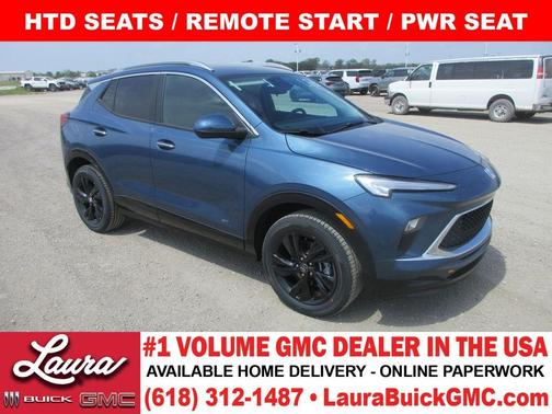 Ocean Blue Metallic 2026 Buick Encore GX Sport Touring