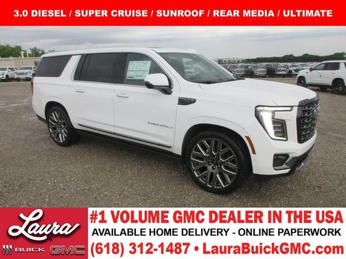Summit White 2026 GMC Yukon XL Denali Ultimate