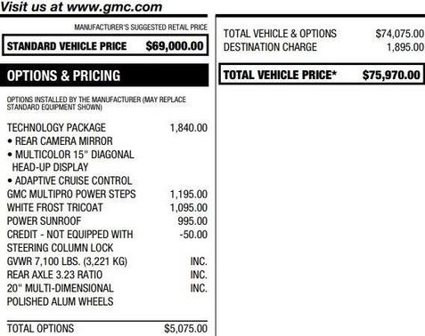 2023 GMC Sierra 1500 Denali