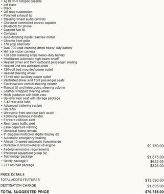 2020 Chevrolet Silverado 2500 High Country