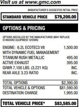 2024 GMC Sierra 1500 AT4X