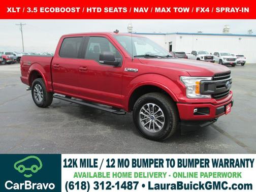 Rapid Red Metallic Tinted Clearcoat 2020 Ford F-150 XLT