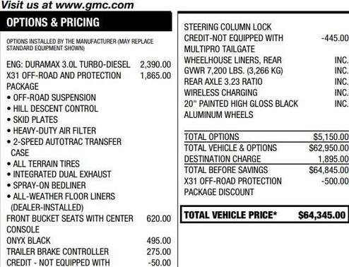 2023 GMC Sierra 1500 Elevation
