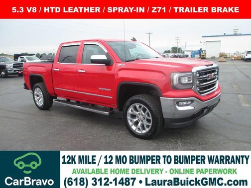 Cardinal Red 2016 GMC Sierra 1500 SLT