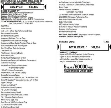 2020 Dodge Charger R/T
