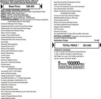 2018 Jeep Grand Cherokee Limited