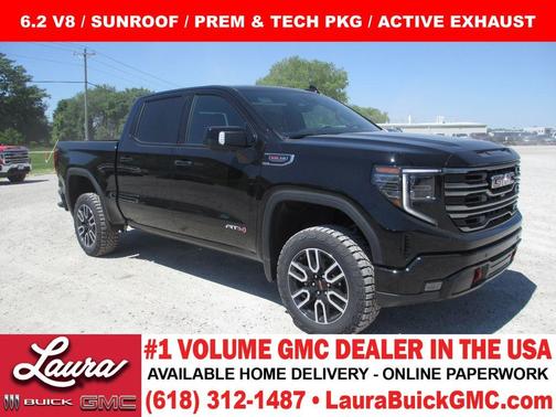 Onyx Black 2026 GMC Sierra 1500 AT4