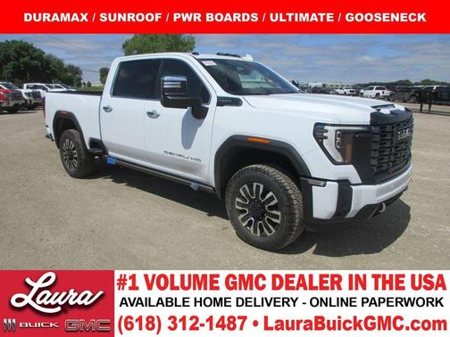 Glacier White 2026 GMC Sierra 2500 Denali Ultimate