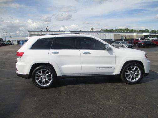 Bright White Clearcoat 2014 Jeep Grand Cherokee Summit