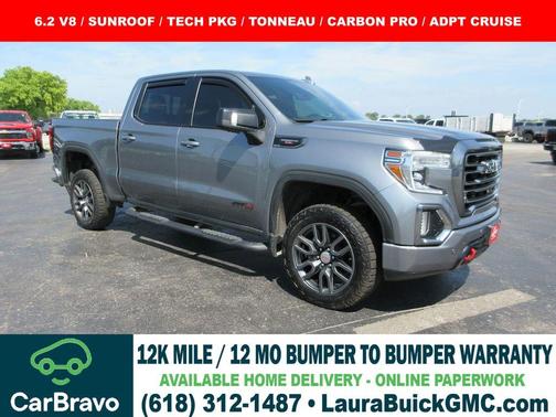 Satin Steel Metallic 2021 GMC Sierra 1500 AT4