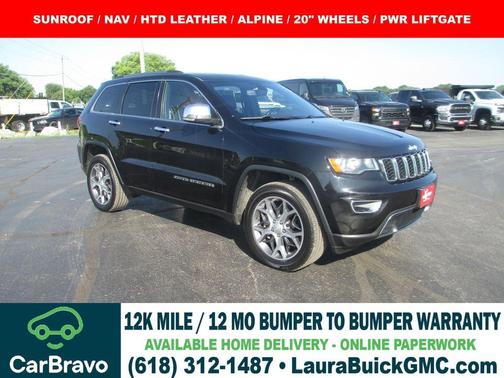 Diamond Black 2021 Jeep Grand Cherokee Limited