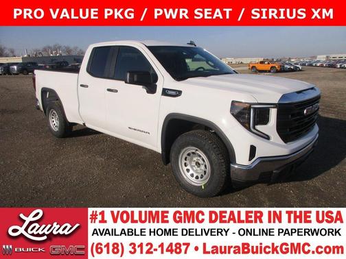 Summit White 2026 GMC Sierra 1500 Pro
