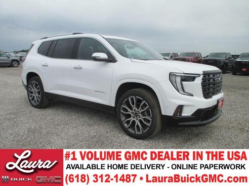 Summit White 2026 GMC Acadia DENALI ULTIMATE