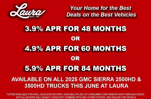 2025 GMC Sierra 2500 AT4X