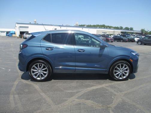 Ocean Blue Metallic 2026 Buick Encore GX Avenir