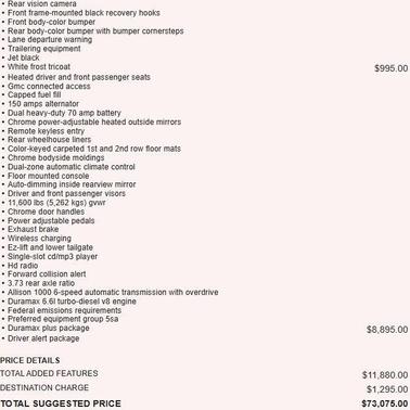 2018 GMC Sierra 3500 Denali