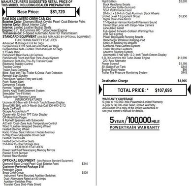 2024 RAM 3500 Limited