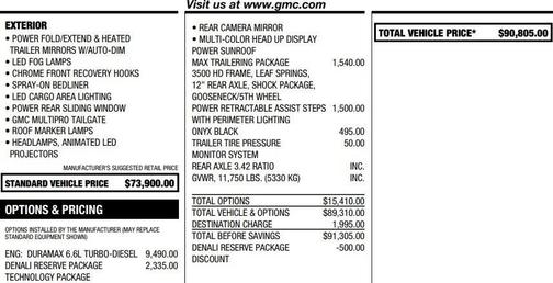 2025 GMC Sierra 2500 Denali