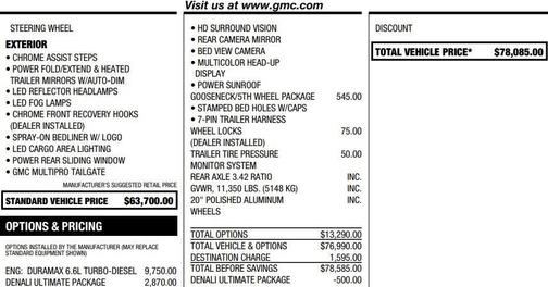 2020 GMC Sierra 2500 Denali
