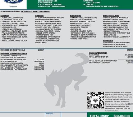 2023 Ford Bronco Sport Big Bend