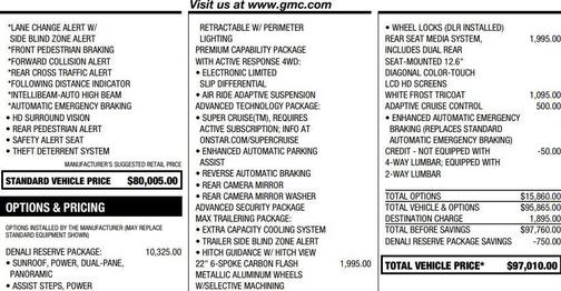 2023 GMC Yukon XL Denali