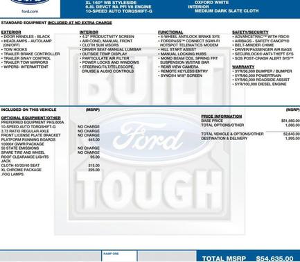 Oxford White 2024 Ford F-250 XL